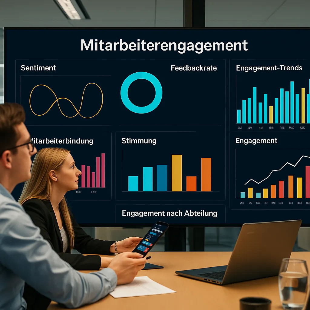 SAP-Führungskräfte analysieren KI-generierte Mitarbeiterengagement-Daten