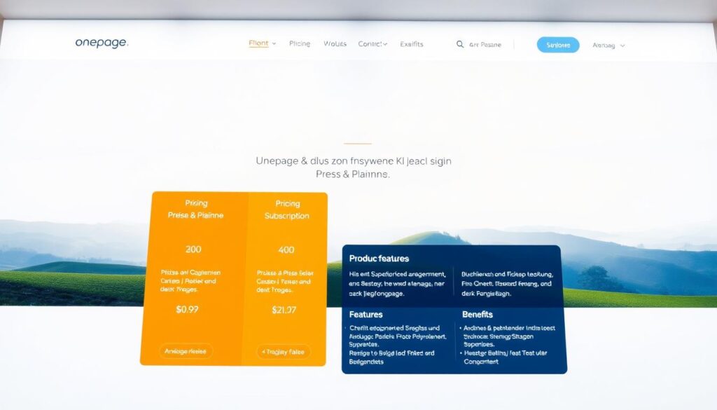 A high-quality, beautifully designed website with a sleek and modern user interface showcasing the 